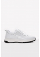 Ayakkabıhane İçi Dışı Hakiki Deri Beyaz EVA  Erkek Spor Sneaker Ayakkabı AH08943131276
