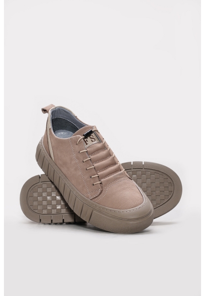 Ayakkabıhane İçi Dışı Hakiki Nubuk Deri Vizon Erkek Casual Ayakkabı AH08951131930