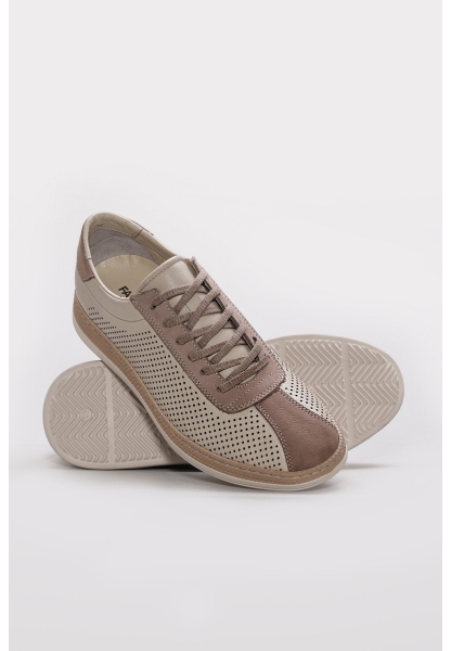 Ayakkabıhane Hakiki Deri Bej Erkek Casual Ayakkabı AH07951MA400