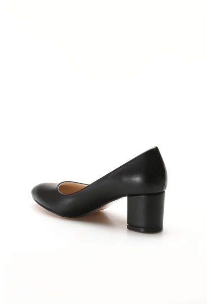 Ayakkabıhane Siyah Kadın Kalın Topuklu Ayakkabı AH961ZA559