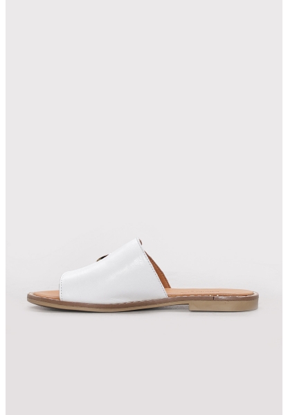 Ayakkabıhane Hakiki Deri Beyaz Kadın Casual Ayakkabı AH07972ZA1460