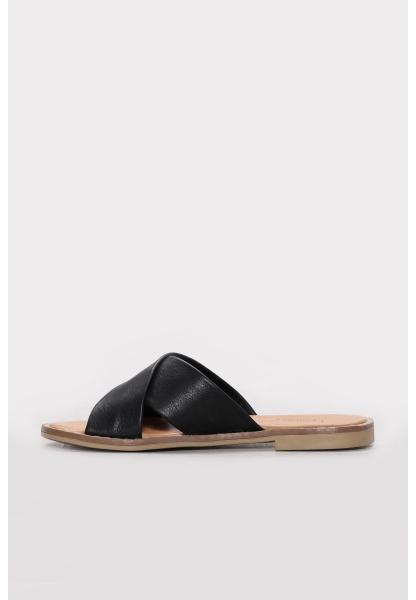 Ayakkabıhane Hakiki Deri Siyah Kadın Casual Ayakkabı AH07972ZA1451