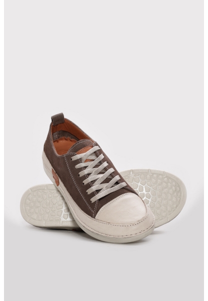 Ayakkabıhane Hakiki Deri Vizon Süet Kadın Casual Ayakkabı AH07972ZA8260