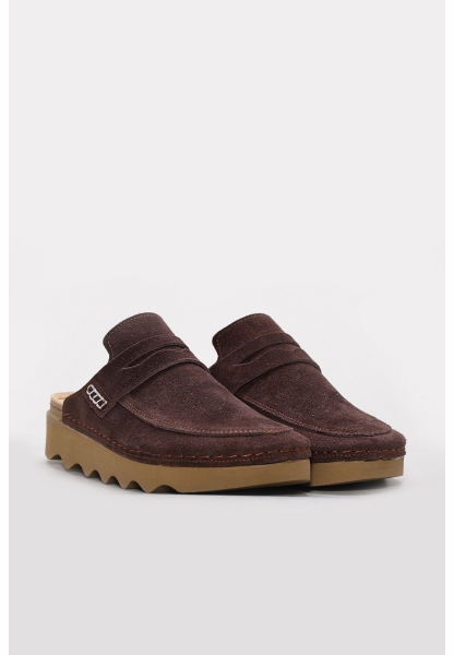 Ayakkabıhane Hakiki Deri Kahve Süet Kadın Casual Ayakkabı AH07972ZA351