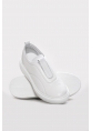 Ayakkabıhane İçi Dışı Hakiki Deri Beyaz Kadın Casual Günlük Ayakkabı AH089822611365