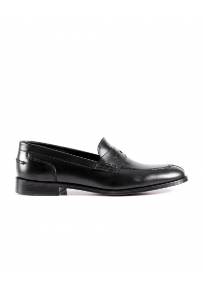 Ayakkabıhane Kösele Taban İçi Dışı Hakiki Deri Siyah Erkek Klasik Ayakkabı AHMSKL00088080AN