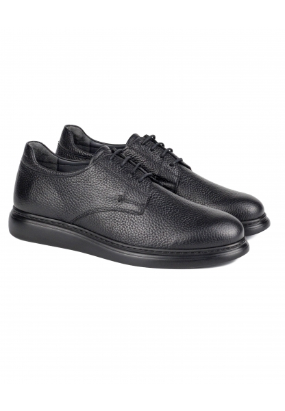 Ayakkabıhane İçi Dışı Hakiki Deri Siyah Erkek Klasik Ayakkabı AHMSGN000779050AN
