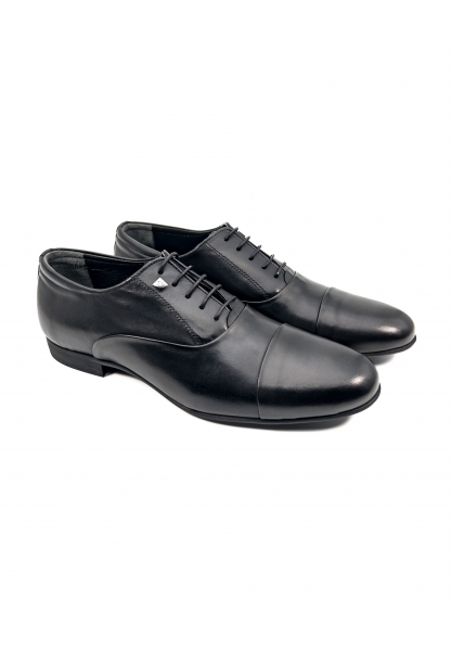 Ayakkabıhane İçi Dışı Hakiki Deri Siyah Erkek Klasik Ayakkabı AHMSKL00089060AN
