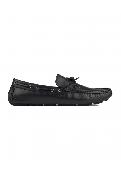 Ayakkabıhane Syedra Siyah Hakiki Deri Erkek Loafer Ayakkabı