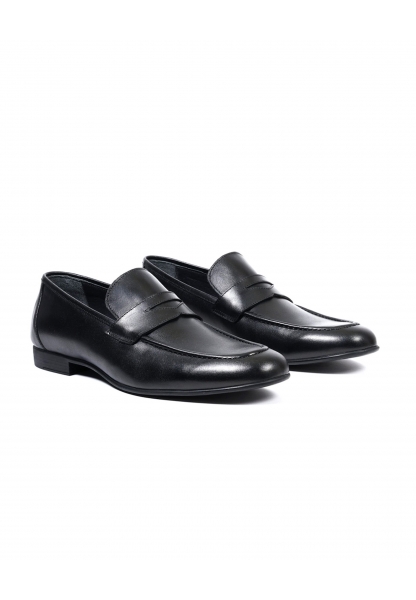 Ayakkabıhane İçi Dışı Hakiki Deri Siyah Erkek Klasik Ayakkabı AHMSKL00089050AN	